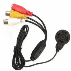 1000TVL Night Vision Microphone Hidden Super Ultra Mini Camera with Audio