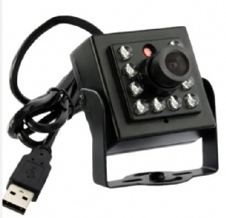 2MP/1080P CMOS Webcam Driver-free Mini 2.0 USB Camera with Infrared for Night Vision Spy Camera